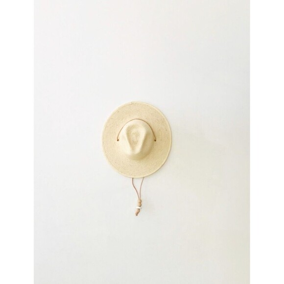 West Perro Little Desert Sun Hat - Natural Guatemalan Palm New Size 6 - Picture 2 of 7